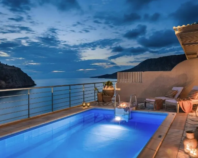 Assos SeaView Villas | 2 Bedrooms | Private Pool | Villa Palatsina - Image 1