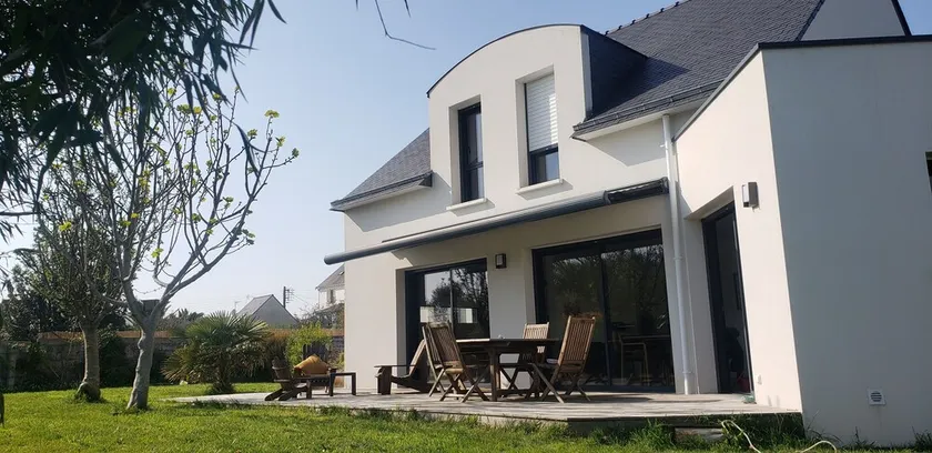 Maison contemporaine située à 200 m de la petite mer de gavres et 5mn ocean - Image 1