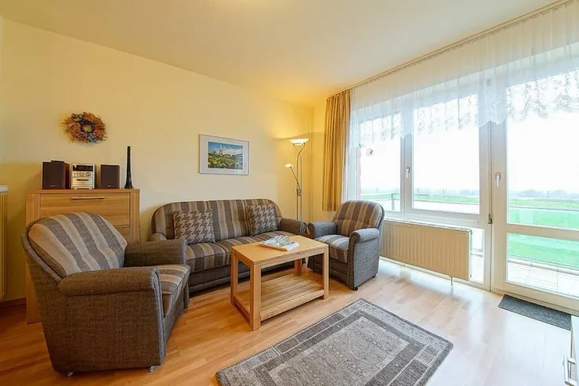 Hundefreundliches Maisonette-apartment mit Balkon, Nordseeblick und Zwei Bädern! - Image 1