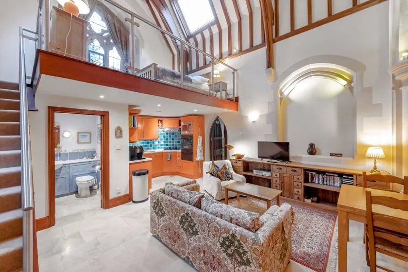 North Transept - part our converted Victorian Gothic church - Image 1