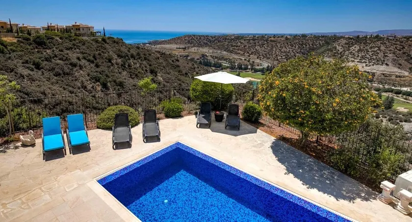 3 bedroom Villa Melandra with private pool and sea views, Aphrodite Hills Resort - Image 1