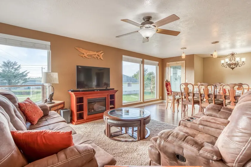 Updated Pacific City Home Boasts River Views, Game Room and Firepit! - Image 1
