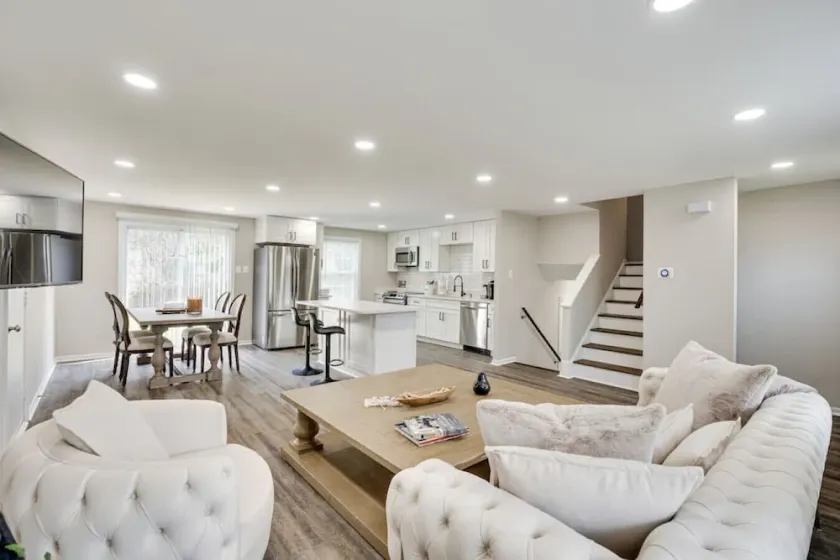 Your Private 4 BEDR, 3 LVL, Completely Renovated Home w/ Attached 2-Car Garage - Image 1