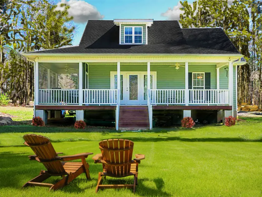 LAKESIDE BLISS @ LAKE SINCLAIR: Cozy QUIET Home with Pickleball Courts in Back! - Image 1