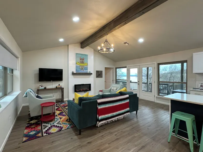 Modern, Waterfront Lake House in Private Cove with Remarkable Deck! - Image 1