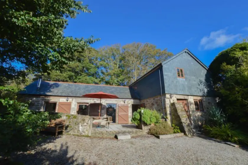 One of two charming cottages located within the grounds of Cusgarne House. - Image 1