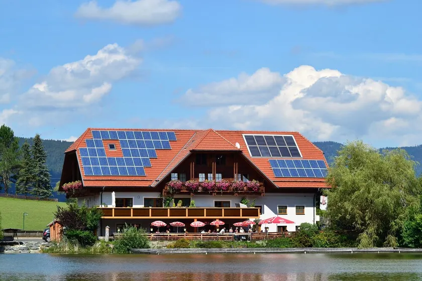 Romantic apartments with pond view, sun terrace and swimming pond - Image 1