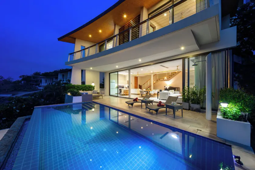 Panoramic sea view 4BR Private Pool-Near Chongmon Beach, Bophut Pier, Airport - Image 1