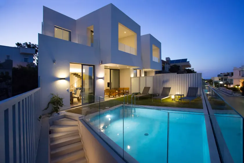New VILLA STATHIS, 150 m from Sandy Beach - Image 1