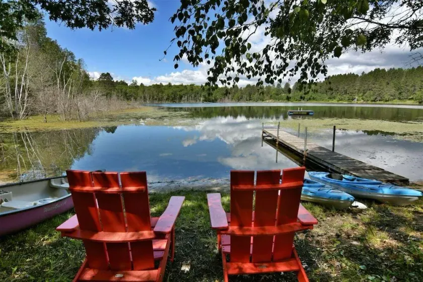Sunnyside Cabin, Pet Friendly on Breakfast Lake in Barnes, WI - Image 1