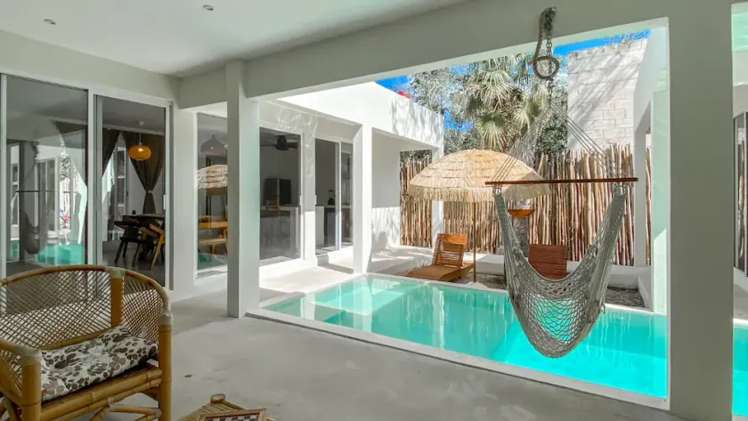 Escape to paradise! Jungle villa with climate-control pool,10 min to the beach! - Image 1