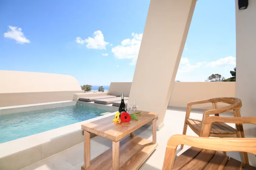 Santorini - Villa - Sleeps 4 - Pool - Parking - Image 1