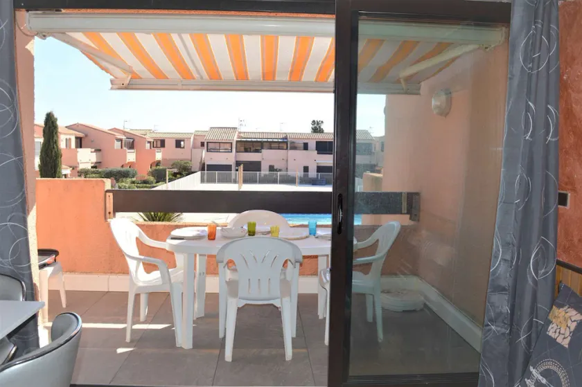 Appartement Studio 2 couchages PORT LEUCATE NATURISME PL010-806 - Image 1