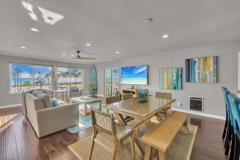 BOARDWALK BEAUTY OCEANFRONT ÖVRE våning LUXURY Condo i Balboa Village - Image 1