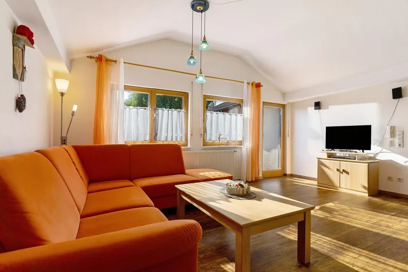 Appartamento 'Ferienwohnung Birne' con giardino in comune, balcone e Wi-Fi - Image 1