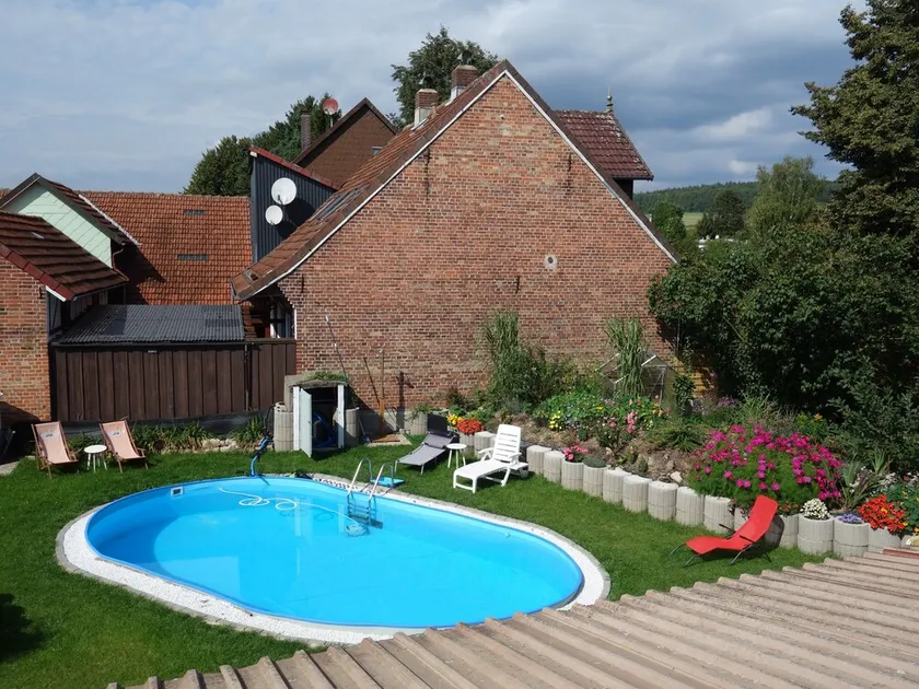 Maison de vacances 'Gruppenhaus-Osterhagen' avec piscine privée, terrasse et sauna - Image 1