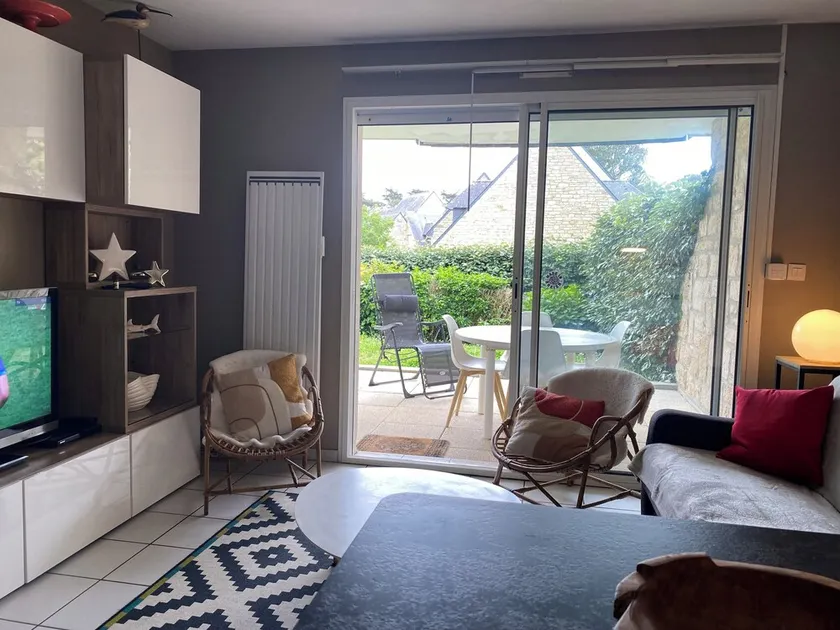 CARNAC PLAGE-APART. T2 im Erdgeschoss. Parkplatz. Resid. Private. 150m Strand. WIFI-Zugang. - Image 1