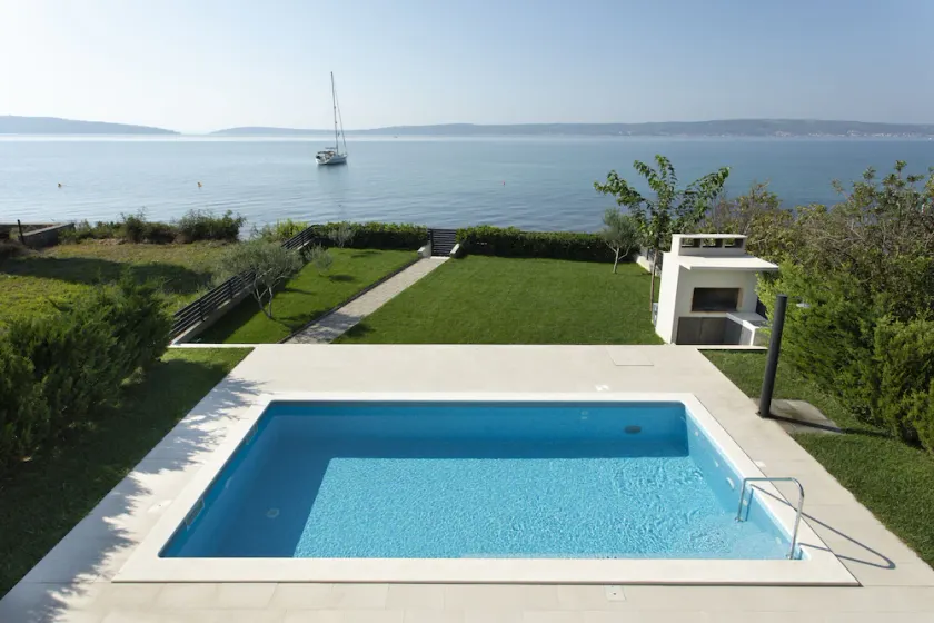 Villa Blue Bay -1m to the sea, HEATED POOL with private entrance to small beach - Image 1