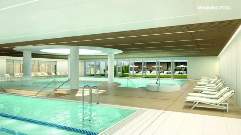 Beachfront Holiday Apartment, Sauna, Swimming Pool - Image 1