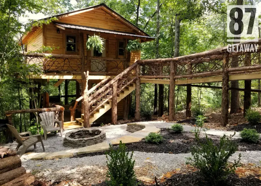 Den 87Getaway Avskild Treehouse Escape - Image 1