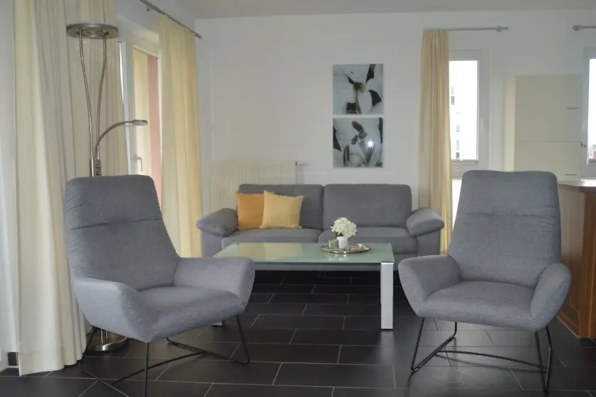 Great vacation apartment on the North Sea with south-facing balcony and sauna - 200 m to the beach - Image 1