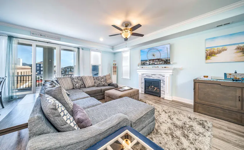 Stunning Beach Block 5BR/4BA Home w/ Elevator & Outdoor Decks–Steps to Boardwalk - Image 1
