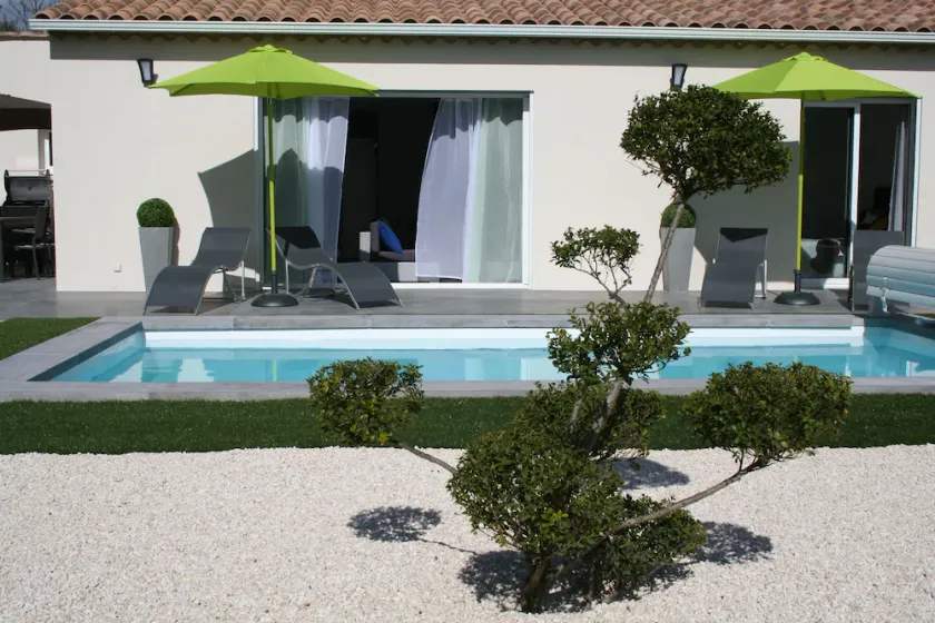The Mapokia1 air-conditioned villa with private heated pool near Uzés ******. - Image 1