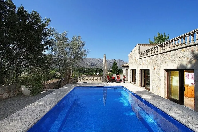Impressive Modern Villa, A/C, Private Pool, Sauna, Stunning Location & Views 5 mins from Pollenca! - Image 1