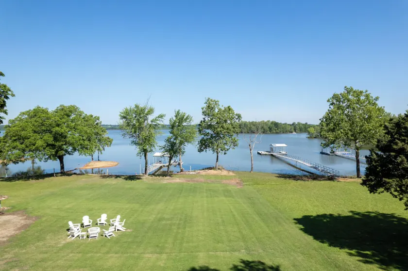 Lakefront Retreat w/ Private Dock + Jet Ski Slips • Game Rm • Fire Pit • Dogs OK - Image 1