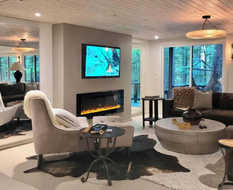 BIG CANOE Mountain STREAM gameroom SAUNA firepits trails pool table LUXURY - Image 1