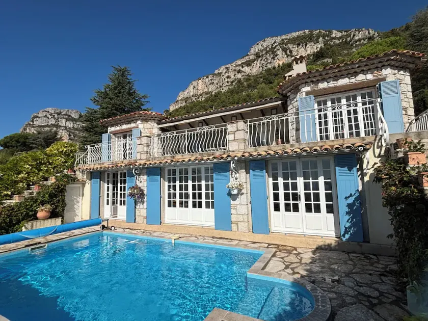 Provencalische Villa mit Traumblick Cote d’ Azur Nizza Antibes Cannes Schwimmbad - Image 1