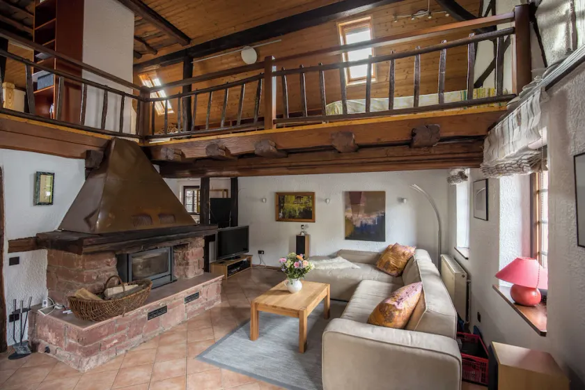 Casa de férias românticas com sauna e galeria com lareira - Image 1