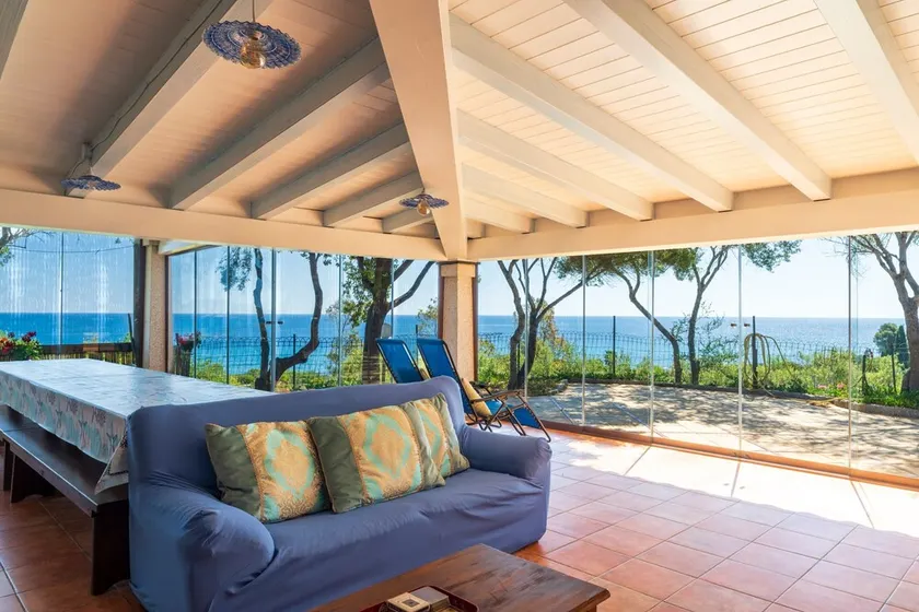 Villa il Panorama di Orrí' con vista mare, giardino e aria condizionata - Image 1