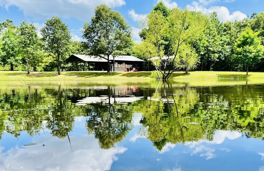 Cozy cabin w/ private pond & firepit. 3 miles to lake & 12 to Crater of Diamonds - Image 1