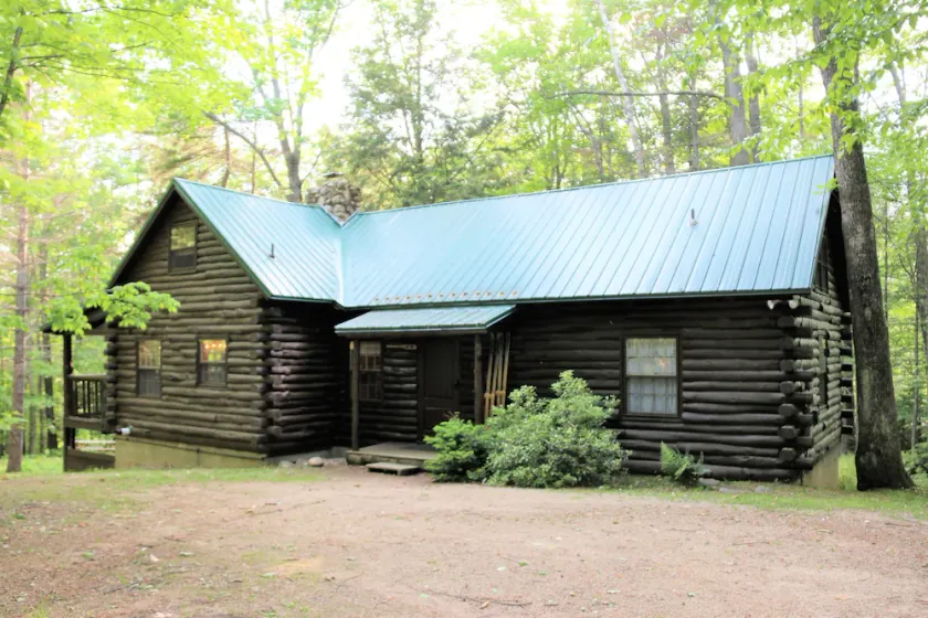 Hyggelig bjælkehytte i Jackson, New Hampshire - Image 1