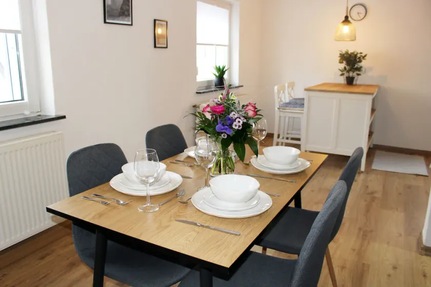 Vacation home Traumblick directly on the lake in Bad Weißenstadt in the Fichtelgebirge. - Image 1