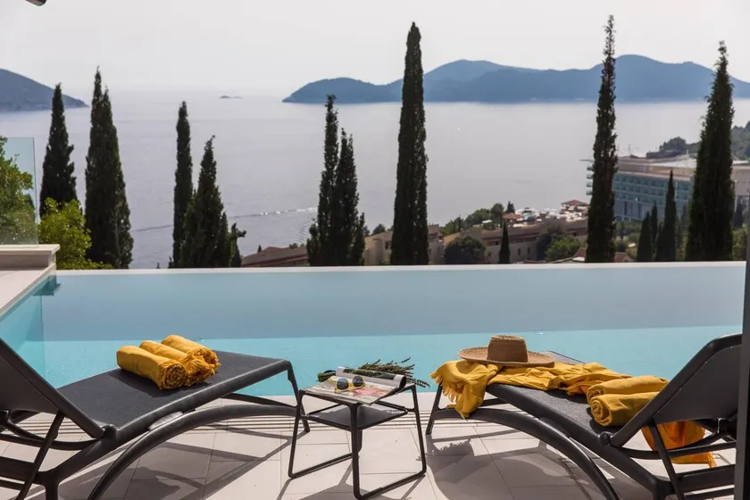 Villa Maris modern villa with Stunning Sea views near Dubrovnik - Image 1