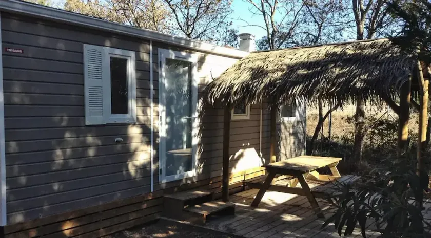 Camping La Grange Neuve *** - Mobil Home Giraffe 4 værelser 6 personer aircondition + TV - Image 1