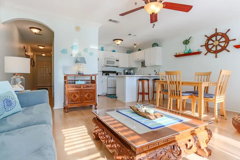 CARIBBEAN BLUE 1 BDR condo short walk to the beach. Family friendly. Pool view - Image 1
