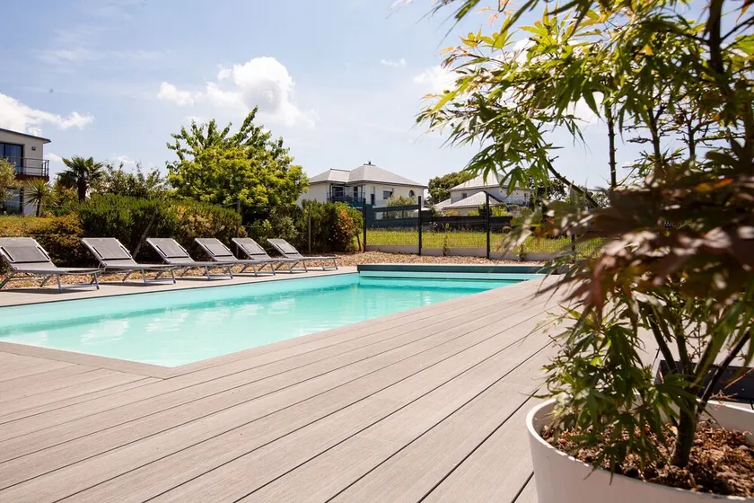 Neue Villa mit Pool Meerblick für 9 - Image 1