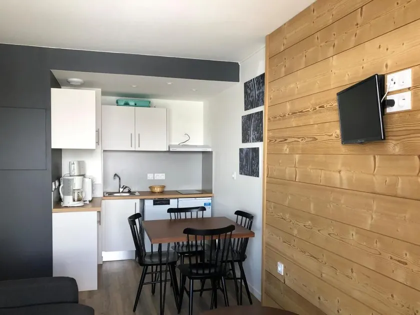 Wifi, sauna, jacuzzi, hammam, balcony, parking, tv, ski locker, 28m², Peyragudes - Image 1
