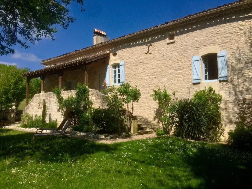 Les Hauts de Lascabanes, roligt gæstehus i Quercy Blanc - Image 1