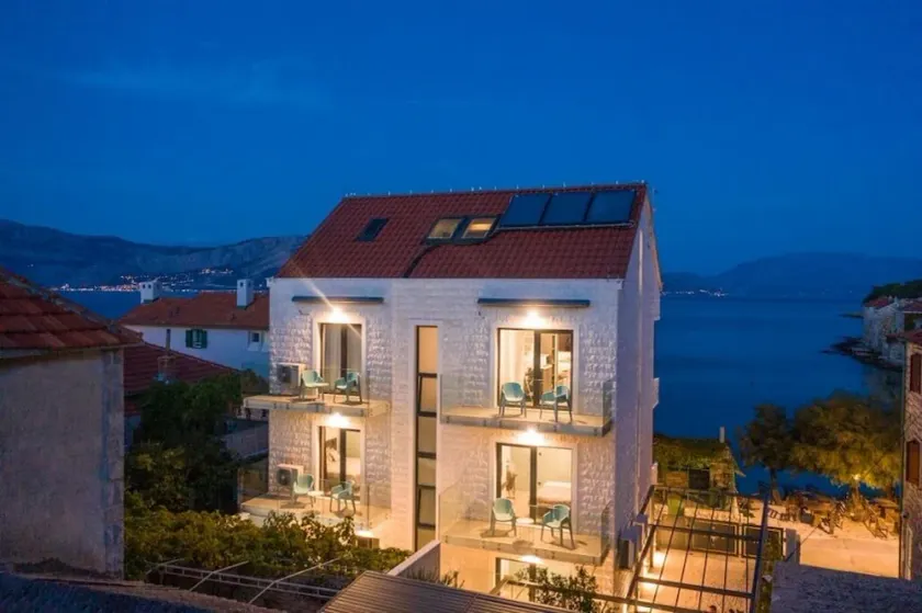 Villa Sanja, One bedroom apartment with Balcony, sea view - Image 1