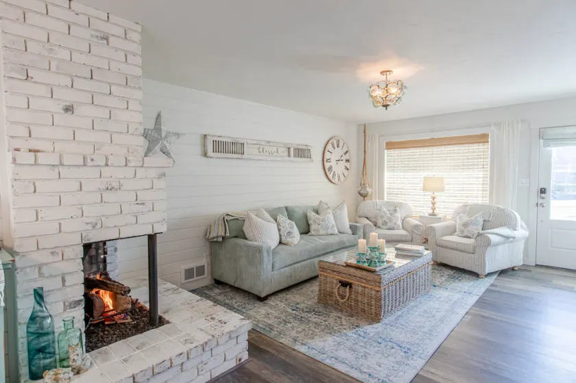 Impeccably Maintained Retreat: Walk to Beach and Town, Firepit, Fenced Yard, Cozy Charm - Image 1