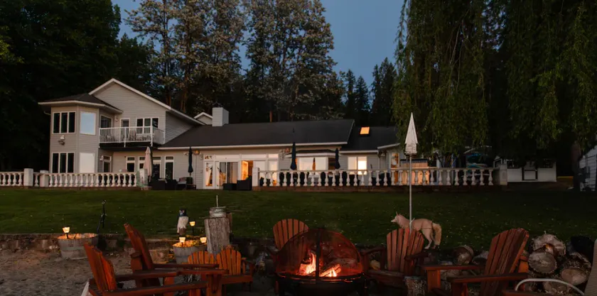 Stunning Luxury Waterfront Home—Private Beach, Fire Pit, Dock, Boat Slip, 8 Adults & 8 Kids! - Image 1
