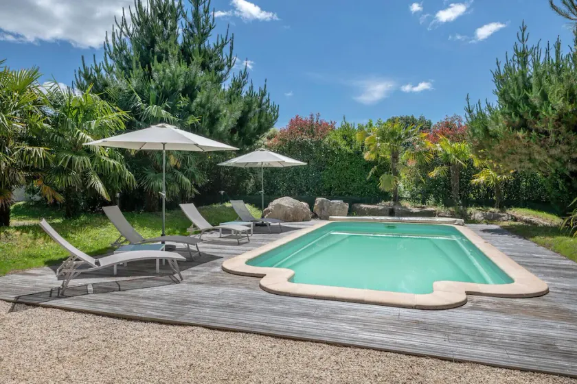 Schönes Haus für 8 in Crach mit Pool - Image 1
