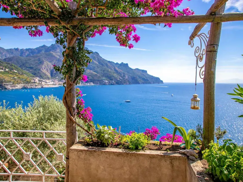 Villa With Terrace and sea View in Ravello ID 3196 - Image 1