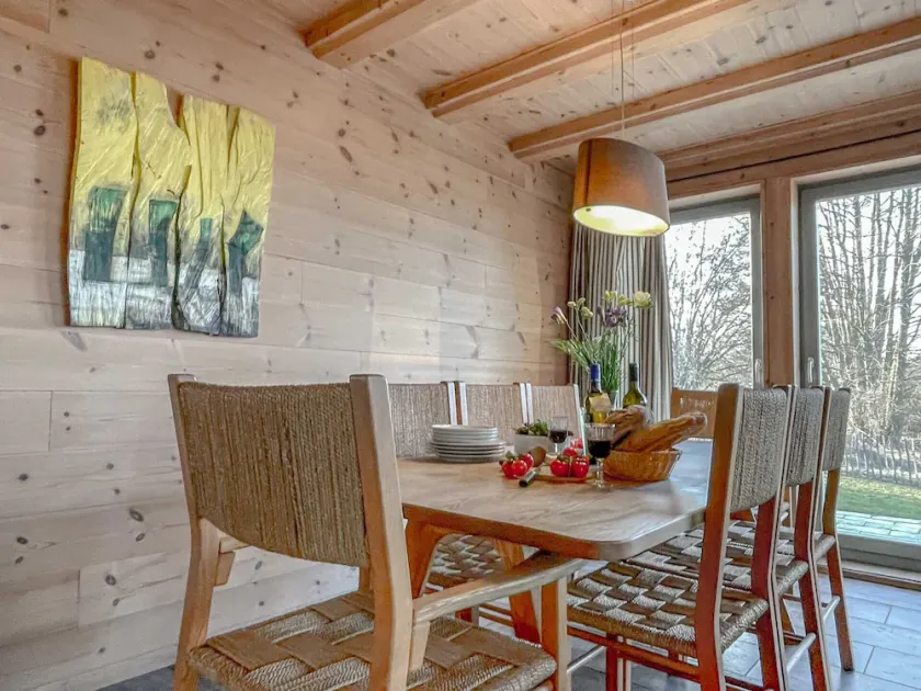 traumHaff® Cozy coastal chalet made entirely of larch wood with fireplace & sauna Baltic Sea - Image 1