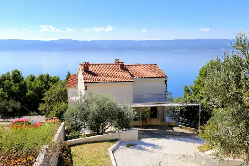 One bedroom apartment with balcony and sea view Marušići, Omiš (A-962-a) - Image 1