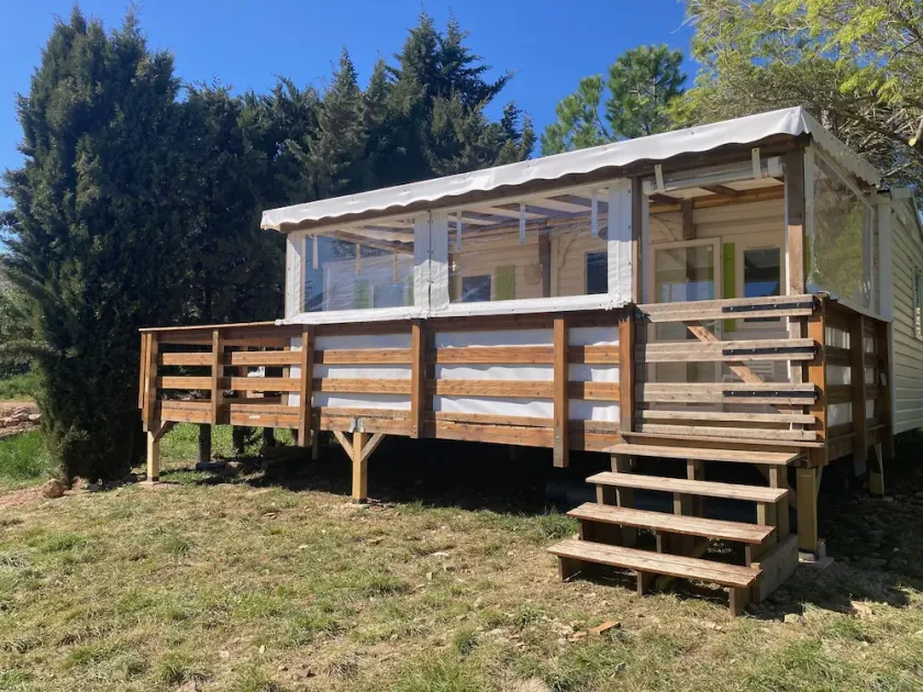 37 Mobile-home 3 bedrooms/6 beds quiet nature air-conditioned - Image 1